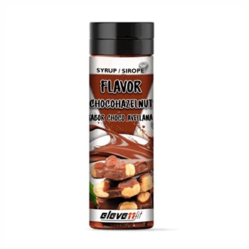 Sirope sabor chocolate y avellana recomendado en los planes de la nutricionista Alicia García para opciones de desayunos saludables.